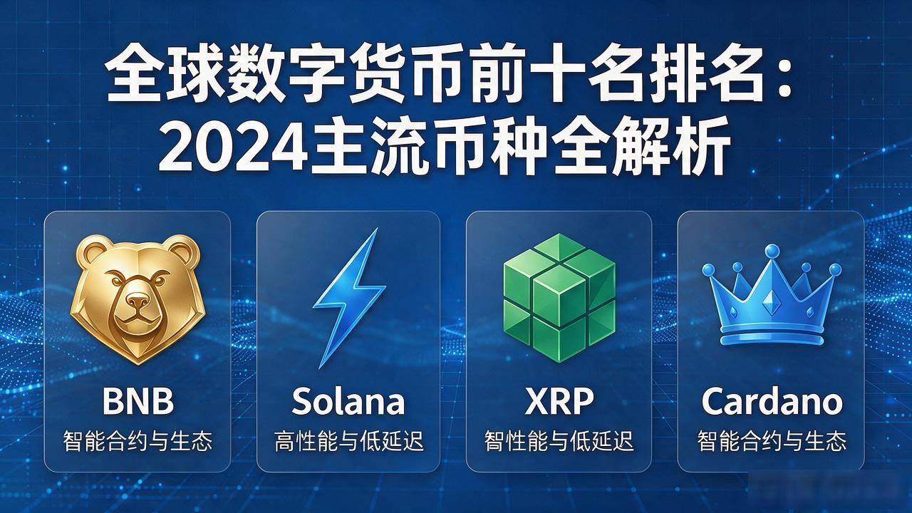 全球数字货币前十名_数字货币市场前十名币种格局变化 比特币数字黄金地位 以太坊智能合约生态