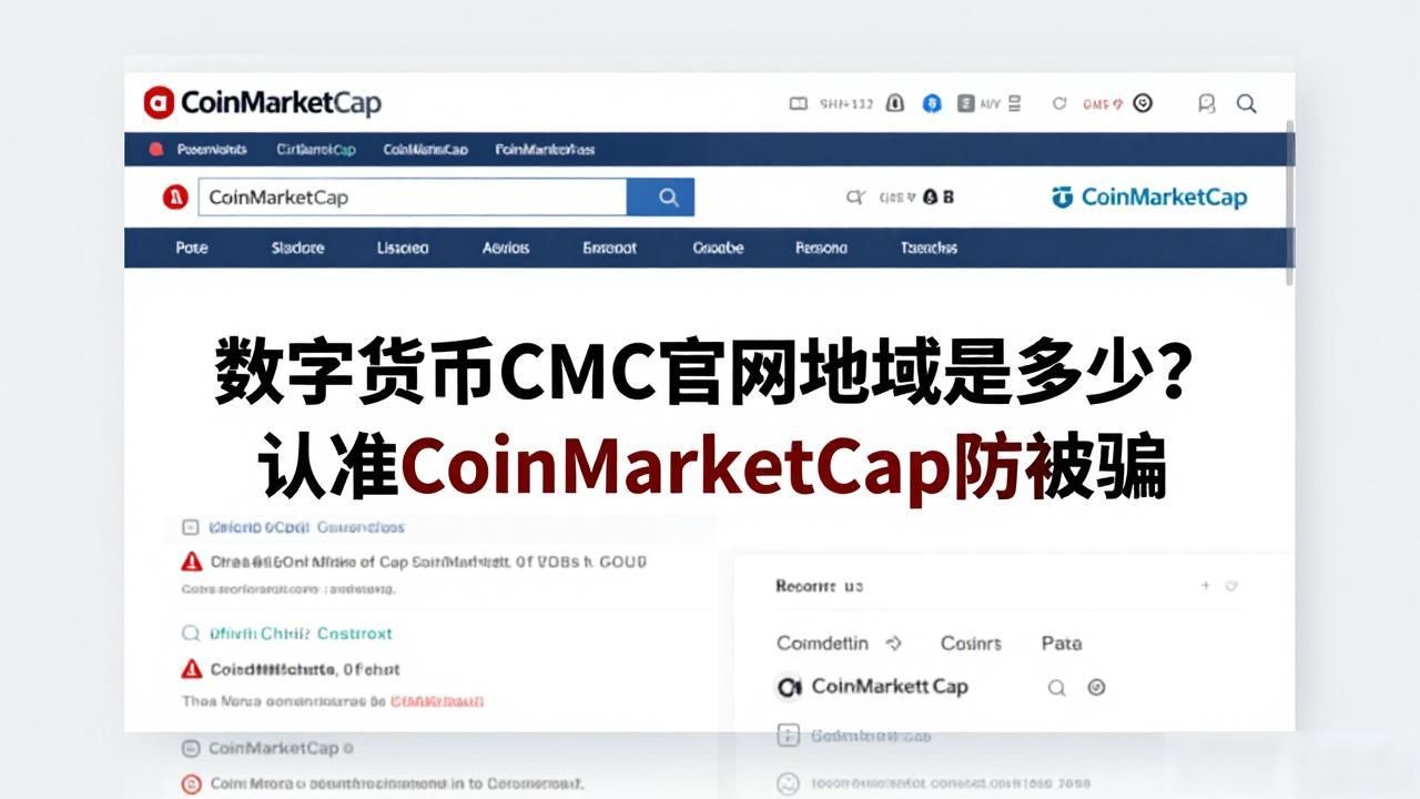 CoinMarketCap正确官网网址_加密货币新手如何避开CoinMarketCap钓鱼网站_数字货币cmc网址