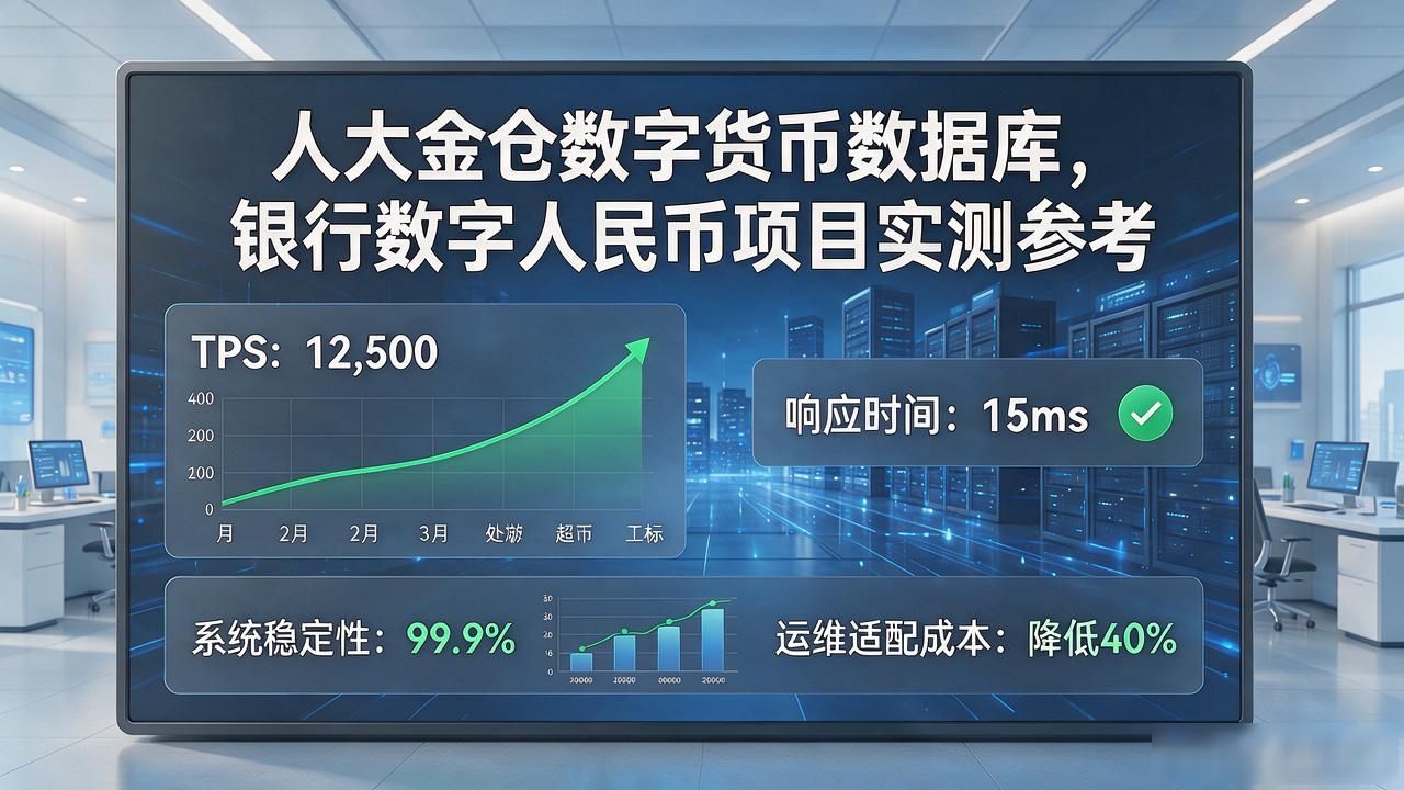 人大金仓数字货币_数字人民币数据库国产化_人大金仓金融数据库应用