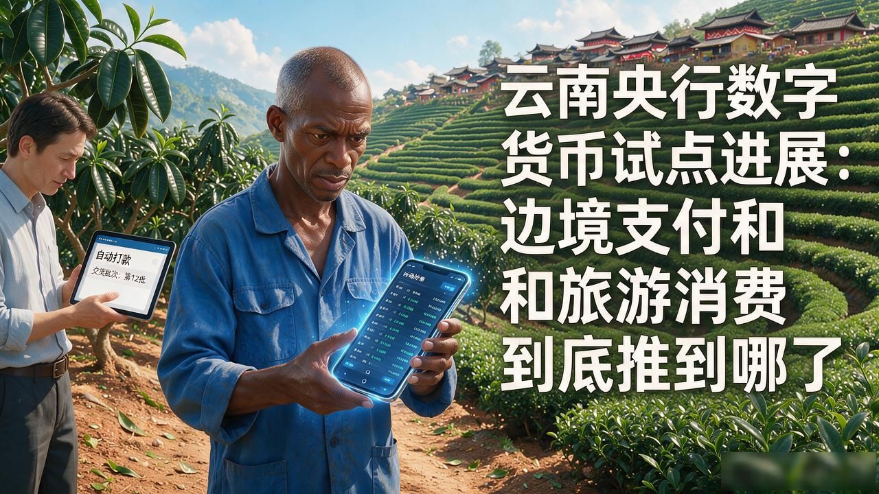 数字人民币云南推进_智能合约旅游场景应用_云南央行数字货币