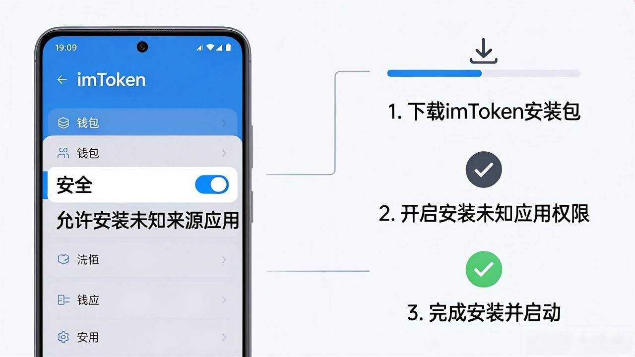 私钥安全与去中心化钱包安装教程_imToken官方下载_imToken钱包下载与安装的详细步骤