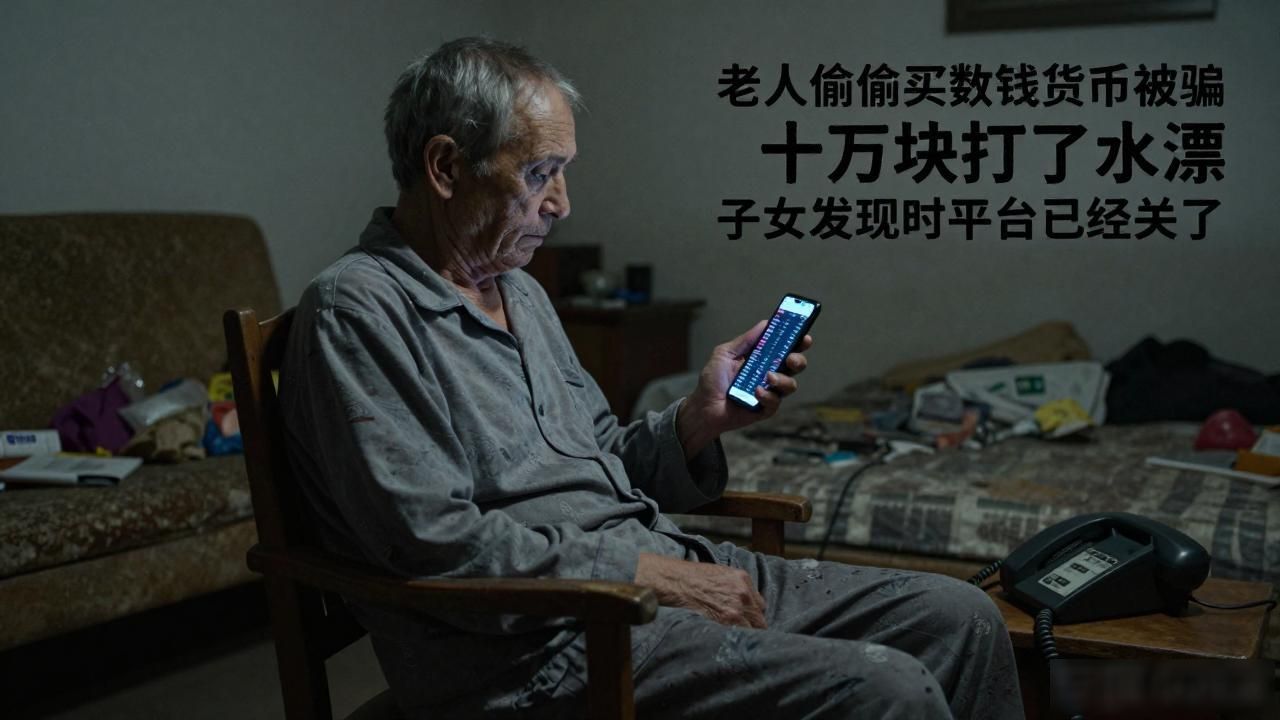 老人被骗买数字货币_社区民警 数字货币 骗局套路