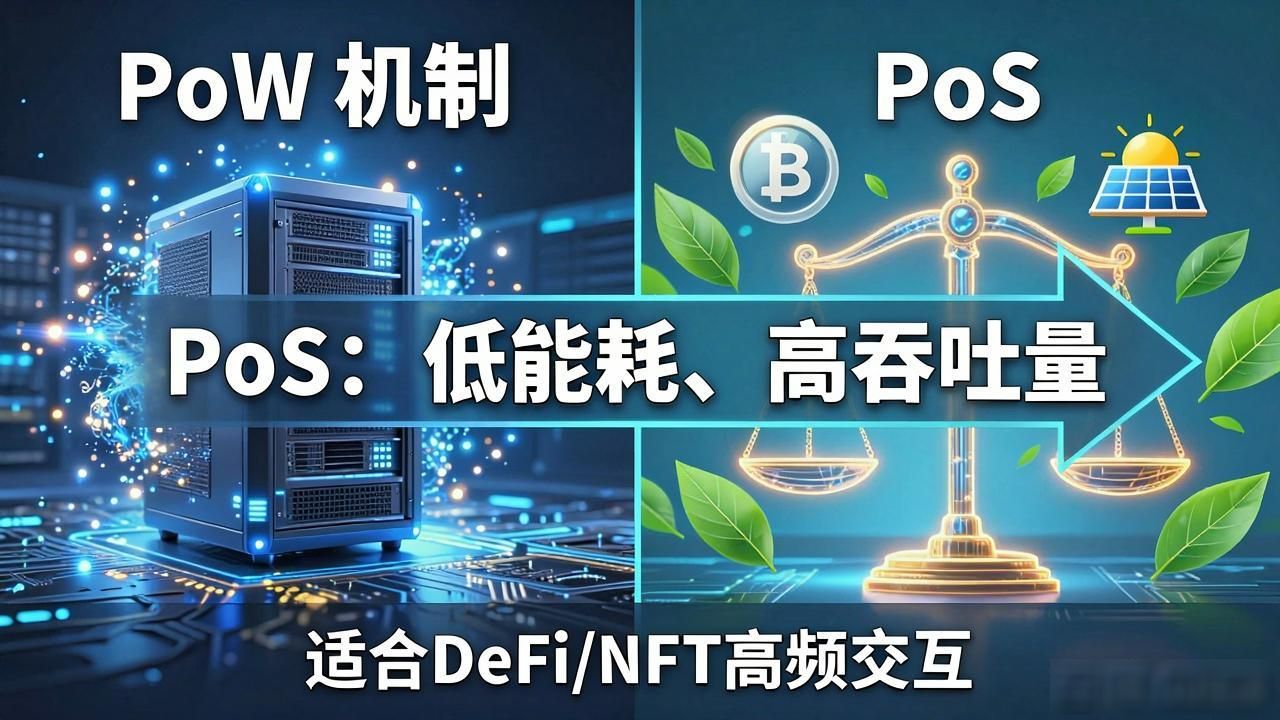 PoW和PoS对比_po区块链_区块链共识机制差异