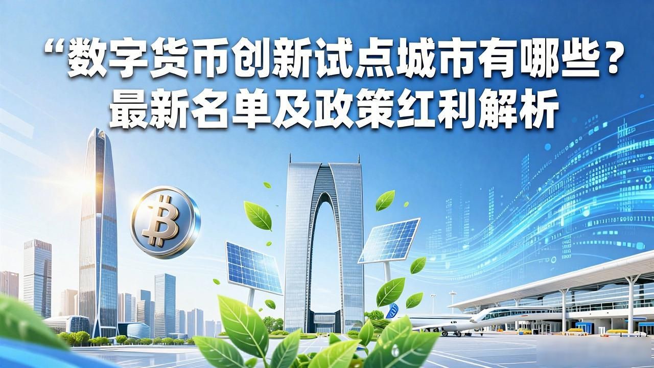数字货币试点城市布局_数字货币创新试点城市_数字人民币应用场景建设