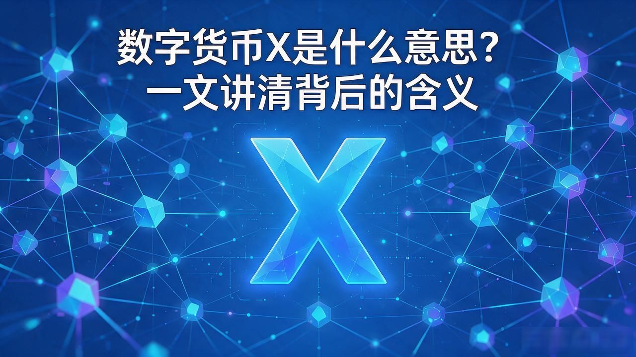 数字货币x是什么意思_数字货币名称中X后缀的含义_数字货币命名带X的原因