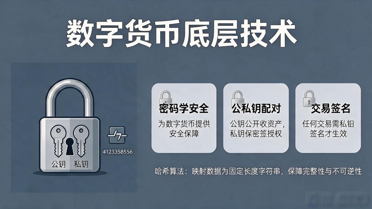 数字货币底层技术架构_区块链密码学原理_数字货币的科技支撑