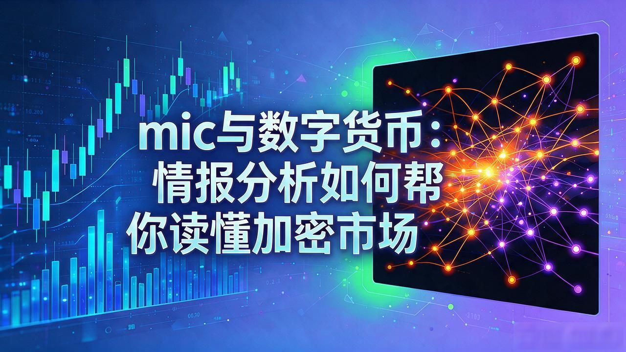 链上数据分析工具_加密市场情报系统_mic与数字货币