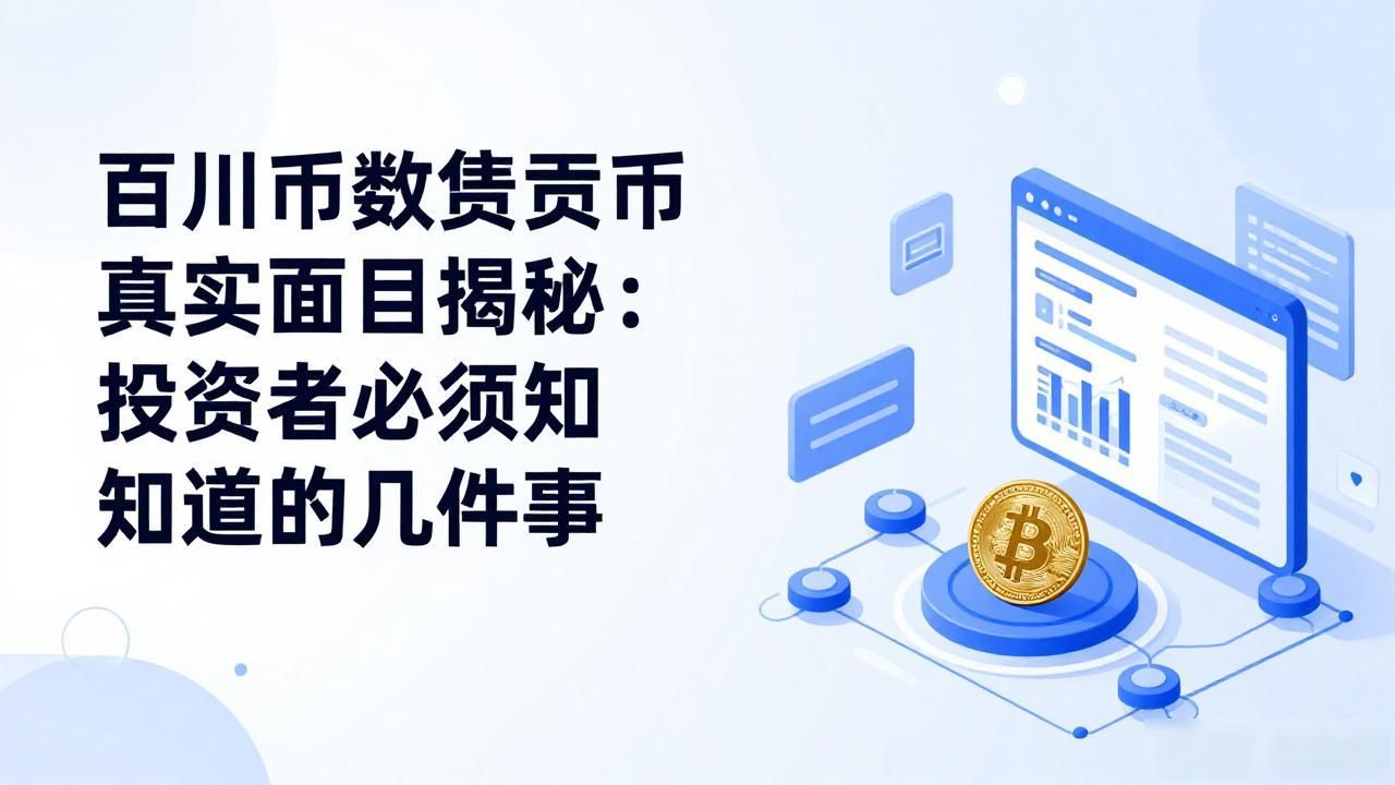 百川币数字货币_数字货币投资风险_百川币项目分析