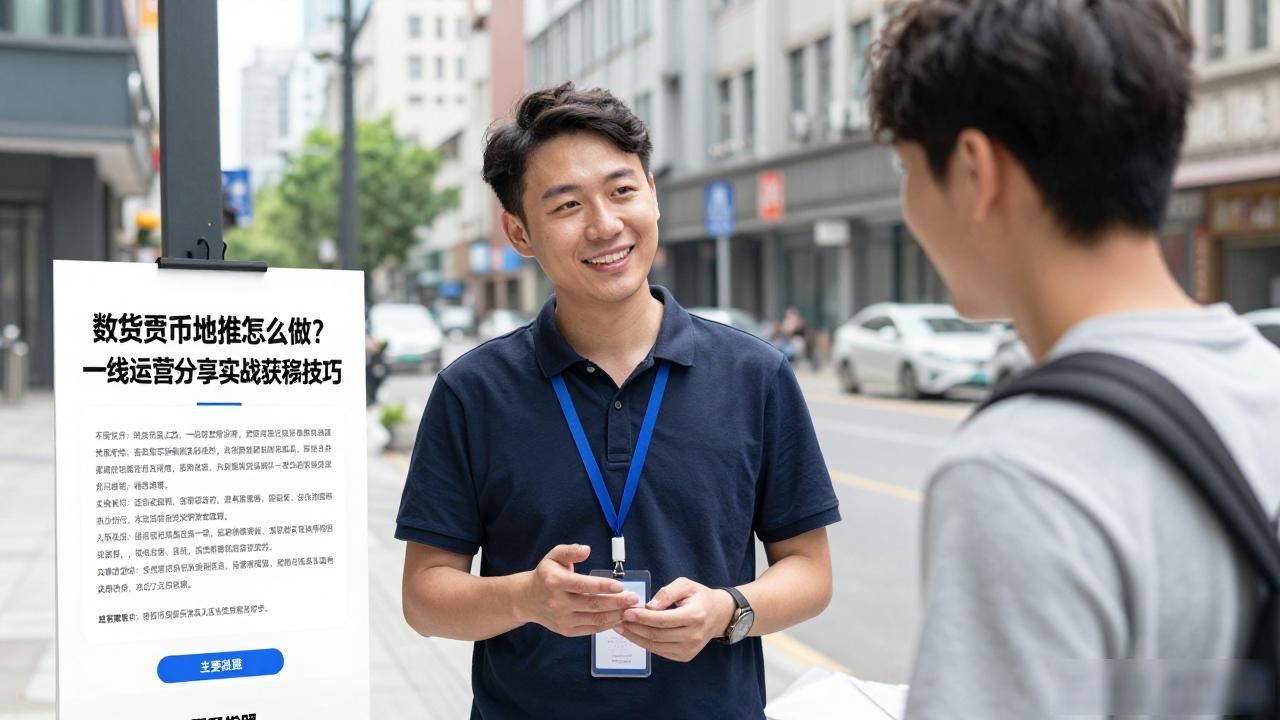数字货币地推怎么做_数字货币地推策略_精准场景选址与用户沟通