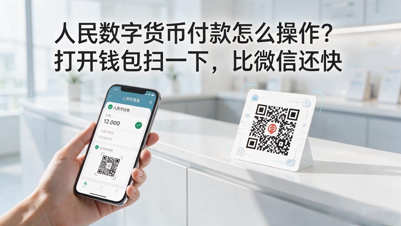 人民数字货币如何付款_数字人民币怎么付款_数字人民币APP使用教程