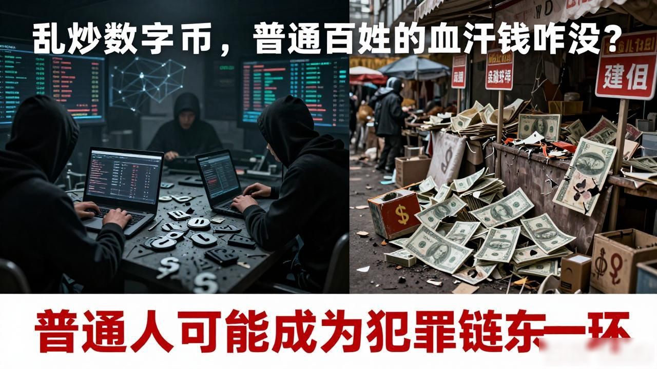 虚拟货币风险_投资陷阱_数字货币对民生的危害