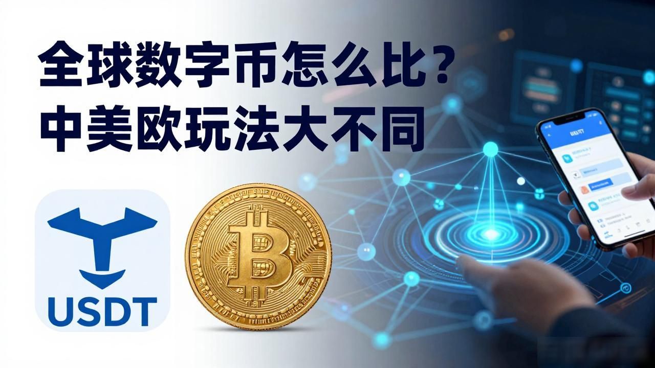 各国数字货币发展路径差异对比 数字人民币与美国稳定币监管区别 欧盟MiCA法规对数字货币的影响_国内外数字货币的对比