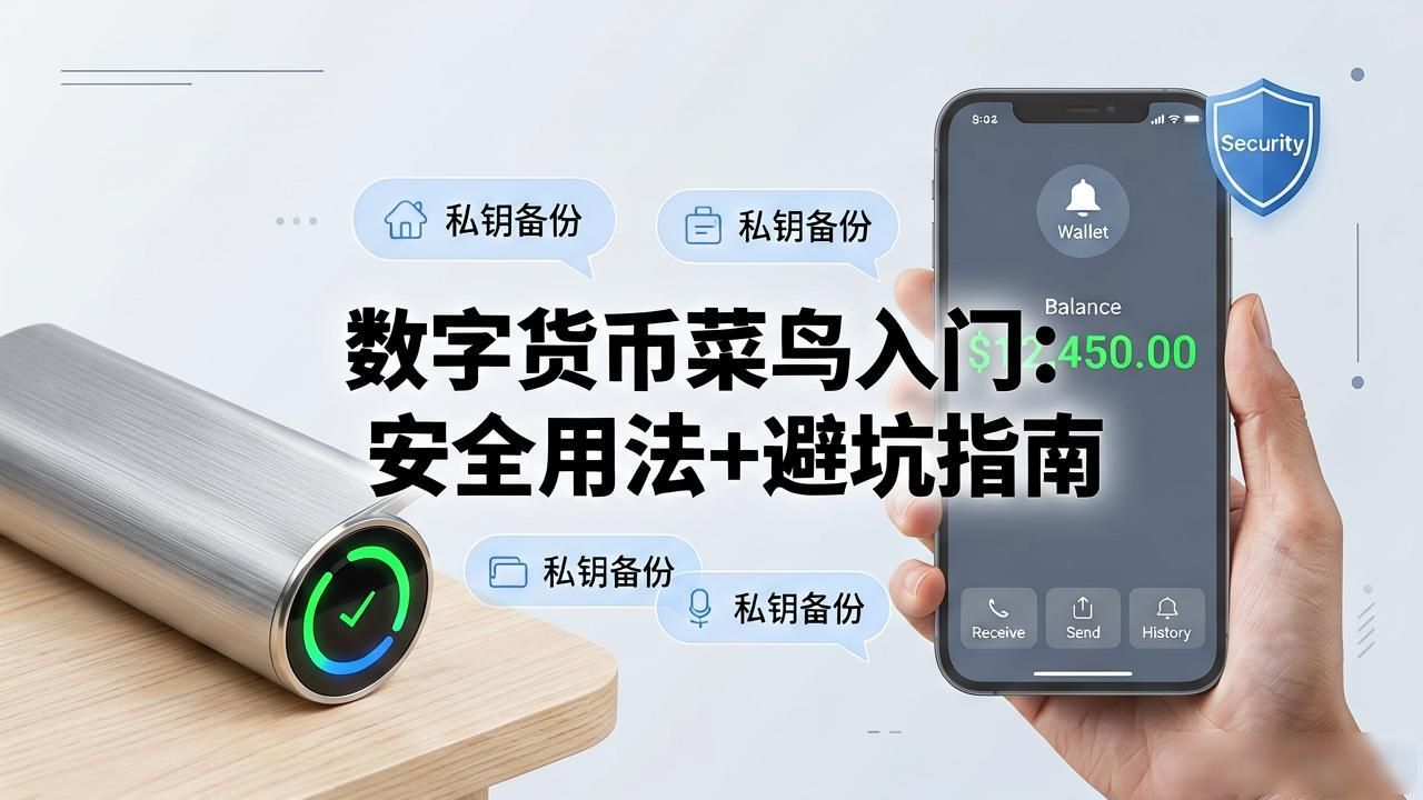 数字货币怎么使用_新手入门避坑指南_数字货币的打开方式