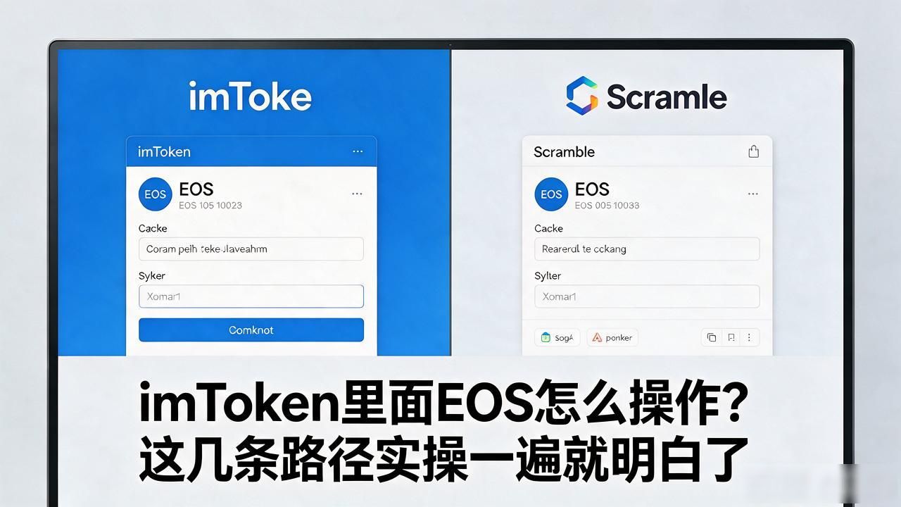 imtoken里面eos怎么弄_imToken是否支持EOS钱包_EOS资产在imToken管理方案