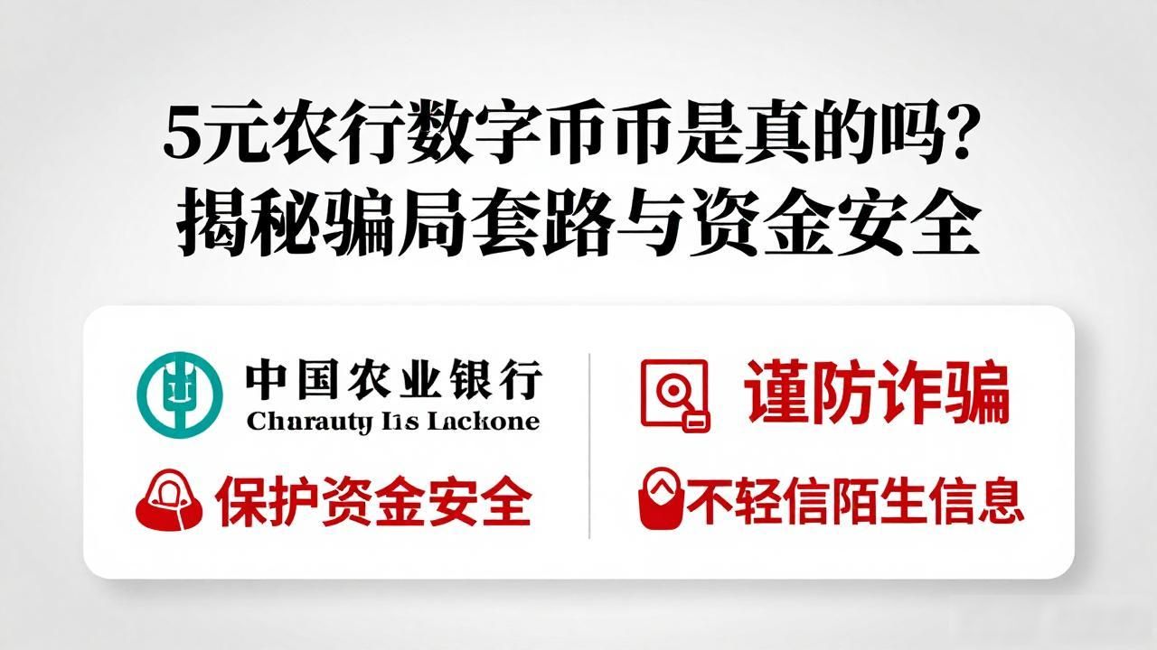 5元农行数字货币_数字人民币投资骗局_农行5元数字货币骗局