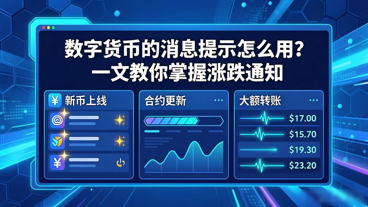 加密货币平台消息推送功能使用_数字货币交易价格提醒设置方法_数字货币的消息提示