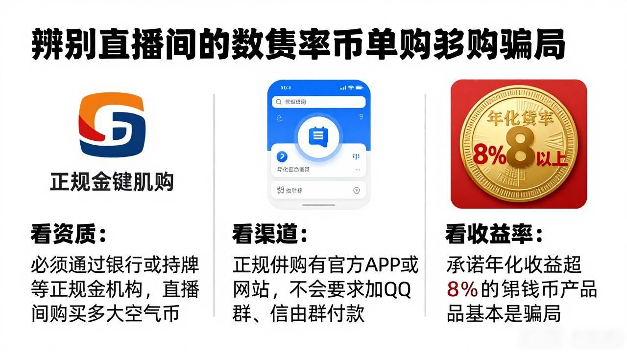 正规金融机构申购数字货币_金融直播间数字货币骗局_直播间数字货币申购