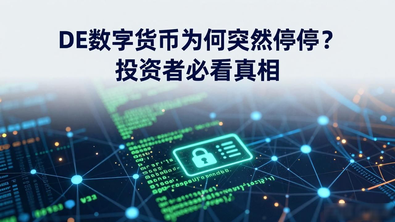 加密货币合规审查影响_DE数字货币停牌_DE数字货币暂停交易原因