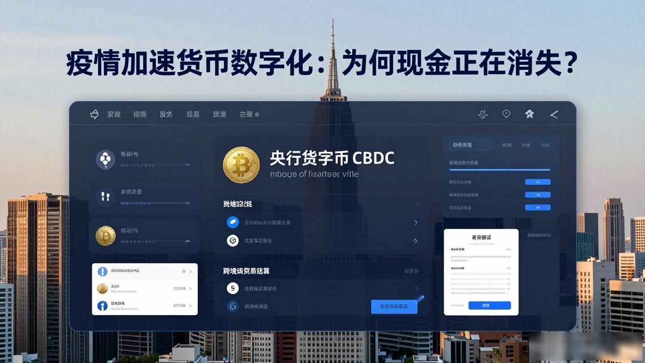 央行数字货币发展_数字货币普及_疫情加速货币数字化