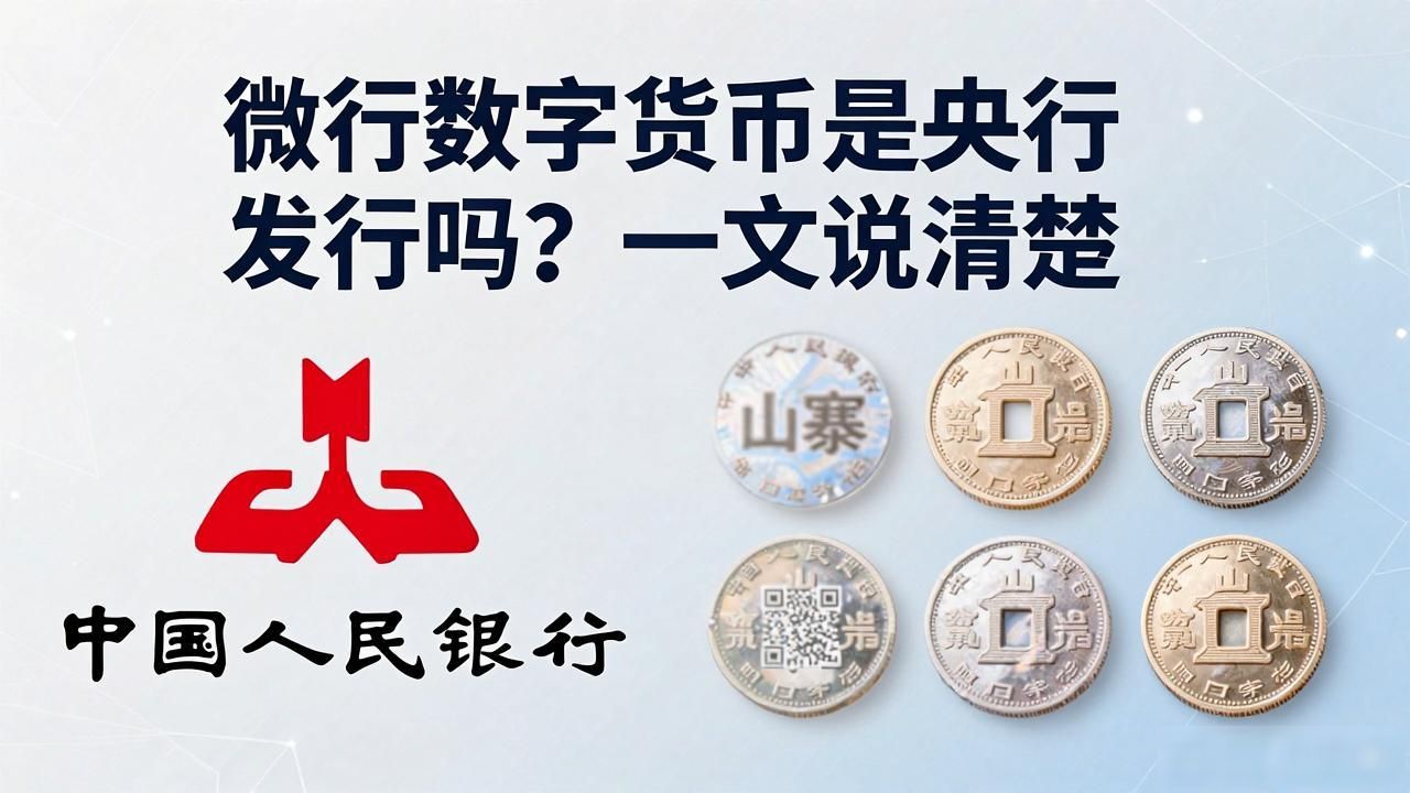 央行数字货币e-CNY_微行数字货币是央行吗_数字人民币与微行数字货币区别