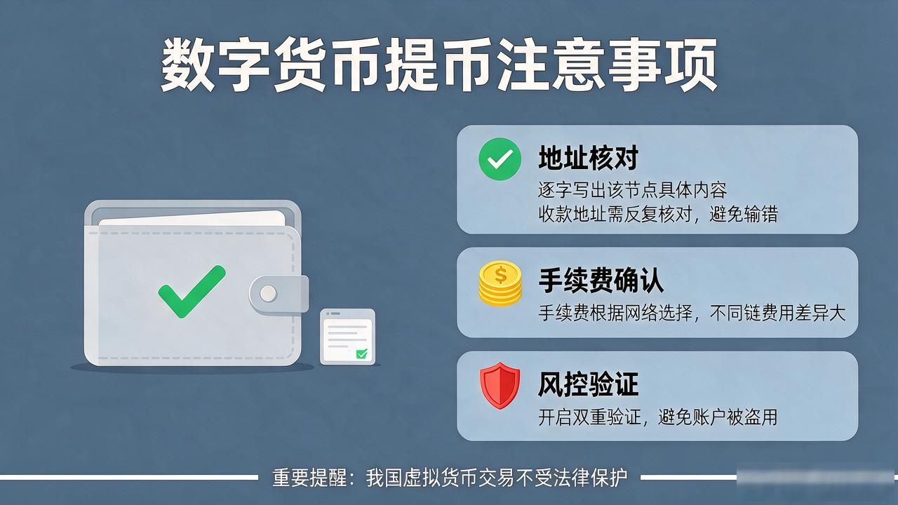 数字货币提币注意事项_USDT提币手续费怎么算最省_数字货币提币网络选择错误怎么办