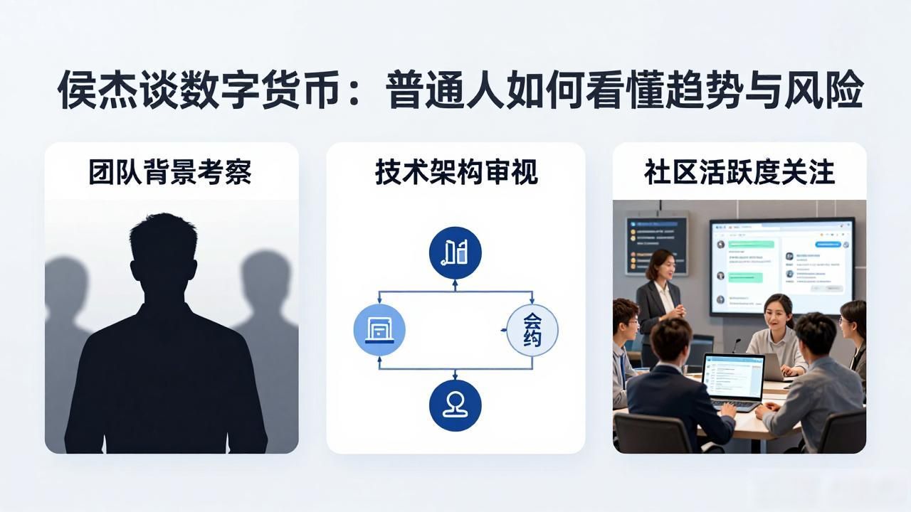 侯杰谈数字货币_数字货币投资逻辑_区块链项目评估标准