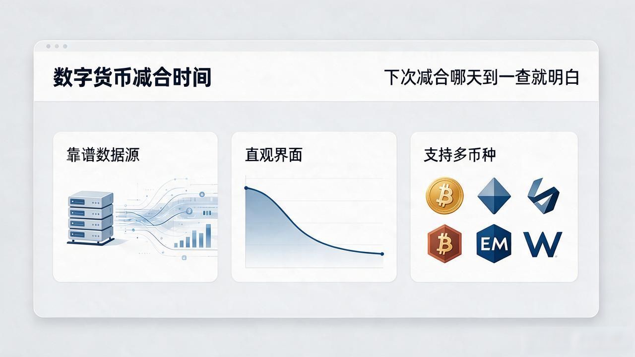 比特币下次减半时间查询_数字货币减半日期计算器_数字货币减半时间网站