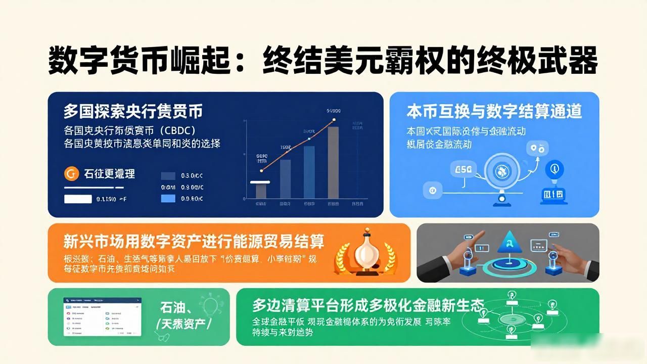 全球数字货币重构国际结算_数字货币斩断美元霸权_央行数字货币减少美元依赖