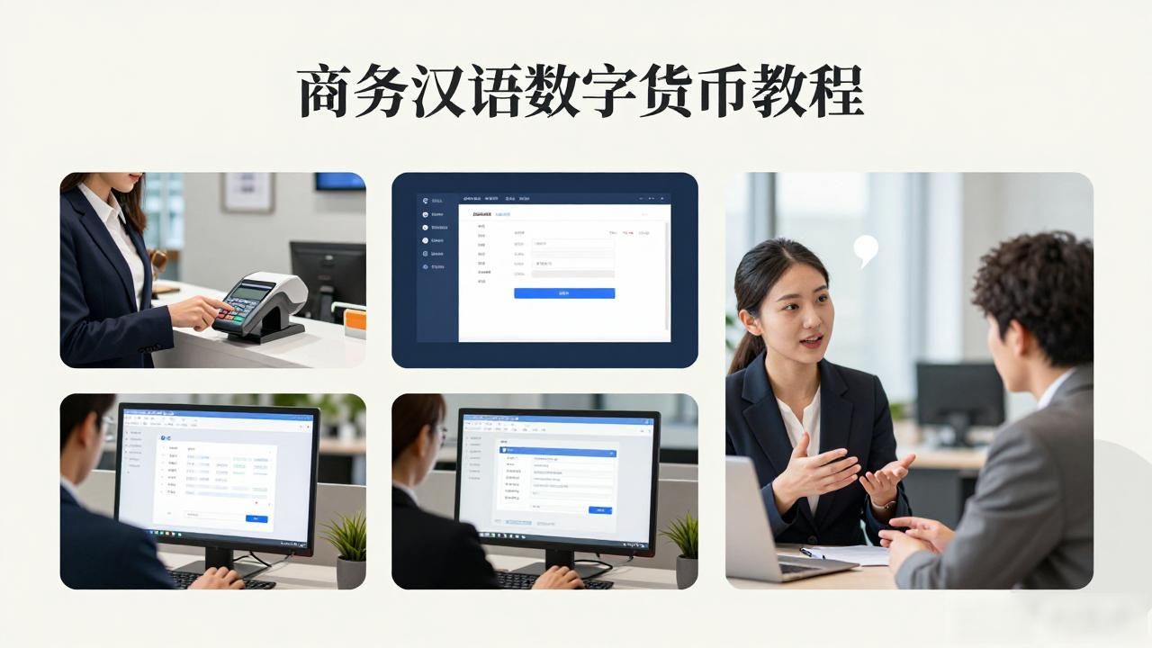 商务汉语数字货币教案_数字人民币_商务人士