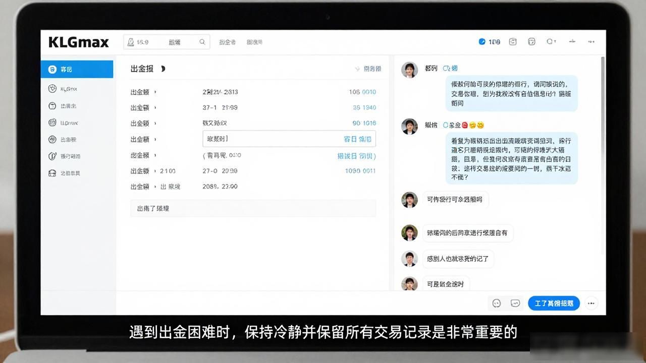 KLGmax数字货币平台出金难_KLGmax提现审核延迟解决方案_KLGmax数字货币平台出金困难