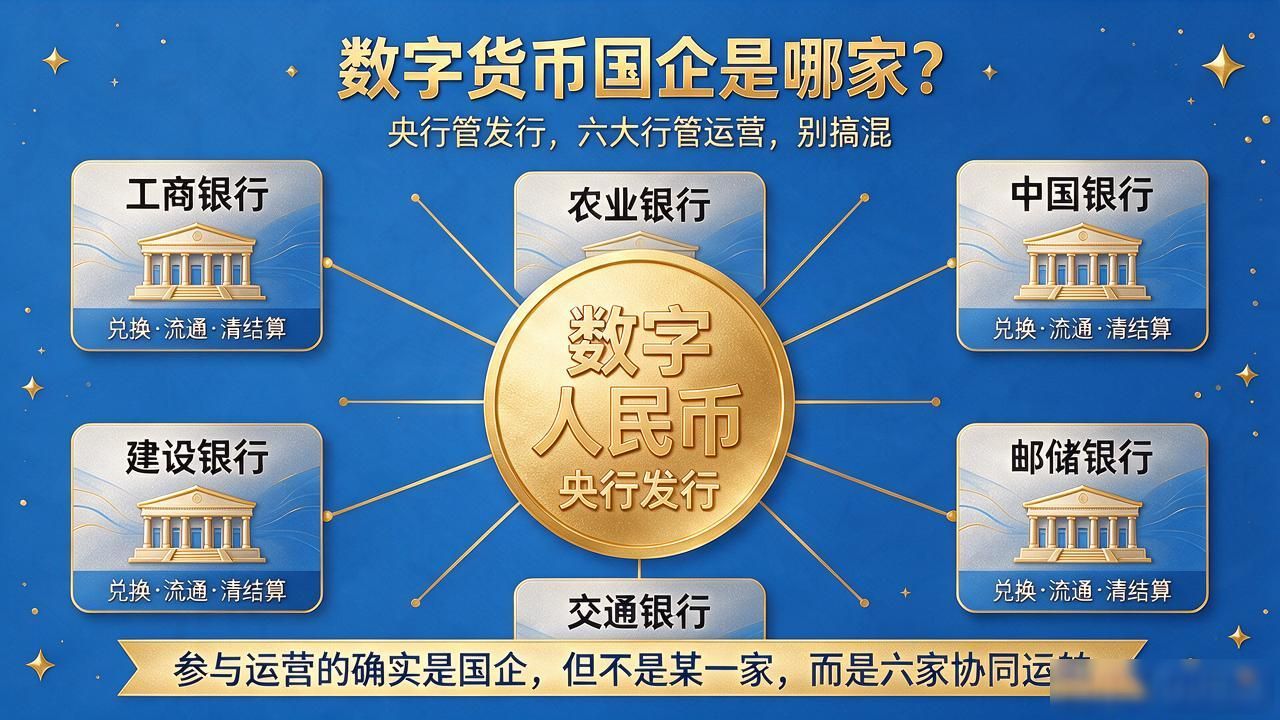 数字人民币 央行发行 国企运营_数字货币国企是哪家_数字货币 发行方与运营方区别