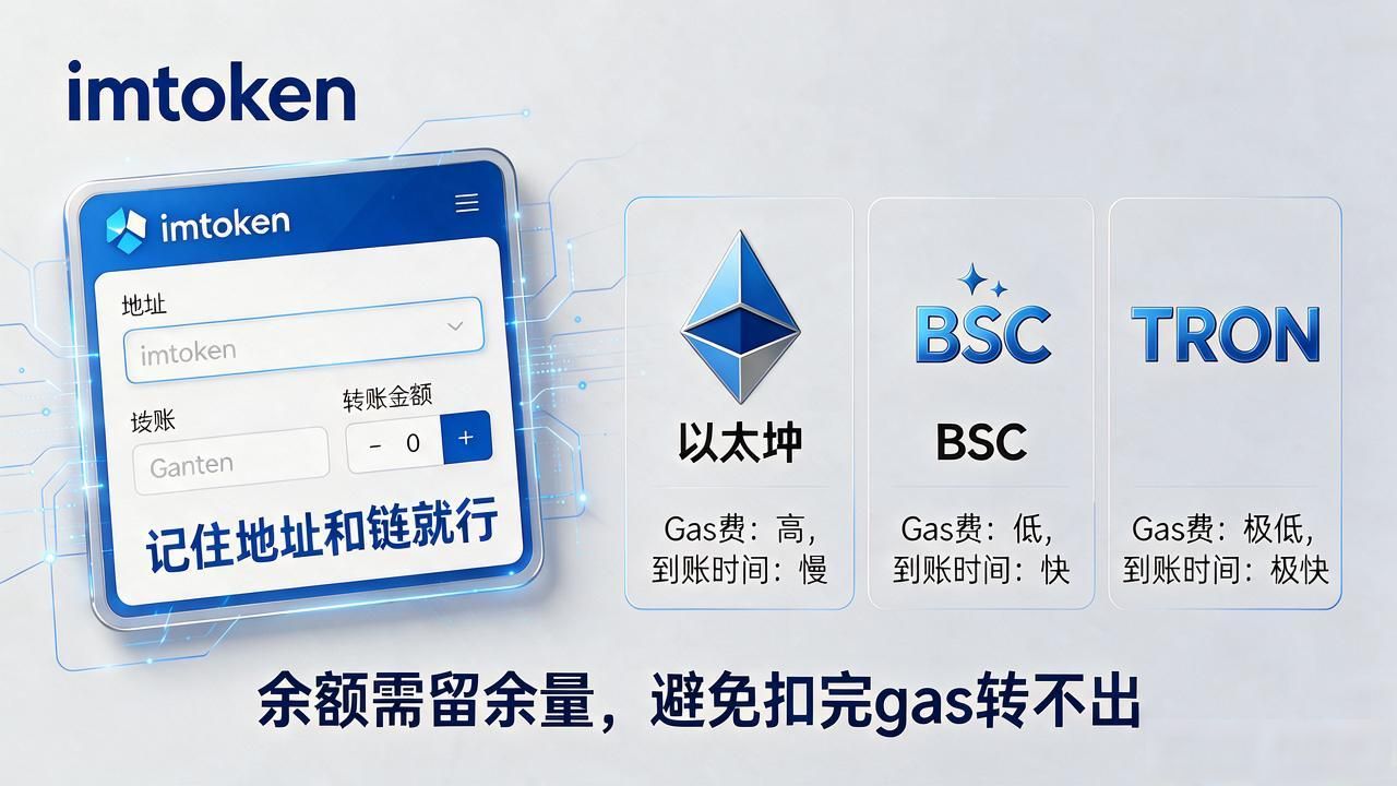 imtoken转账gas费手续费说明_imtoken汇款地址选错链怎么办_怎么往imtoken中汇款