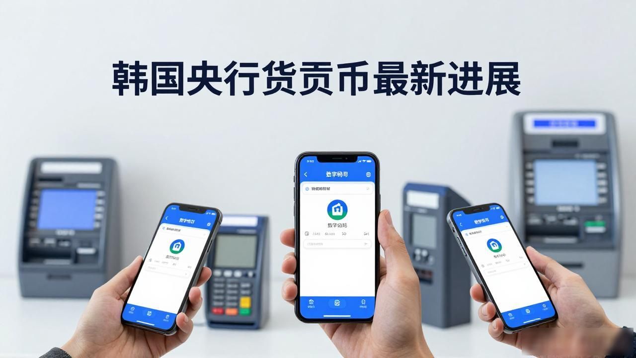 韩国央行数字货币进展_韩国央行数字韩元模拟测试_数字韩元批发零售应用