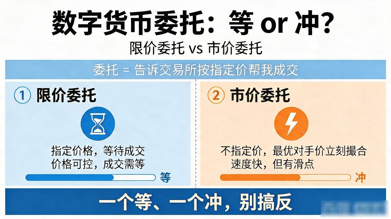限价委托和市价委托的区别_数字货币委托下单是什么意思_数字货币什么是委托