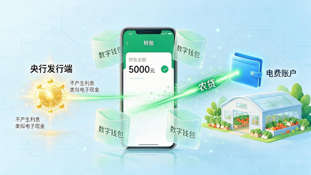 数字人民币农业银行试点_智能合约农资补贴_农业银行数字货币政策