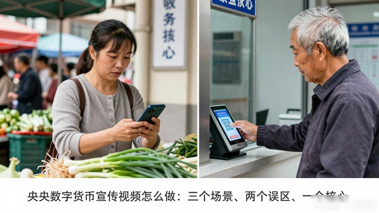 央行数字货币宣传视频_央行数字货币宣传视频_数字人民币大爷大妈理解