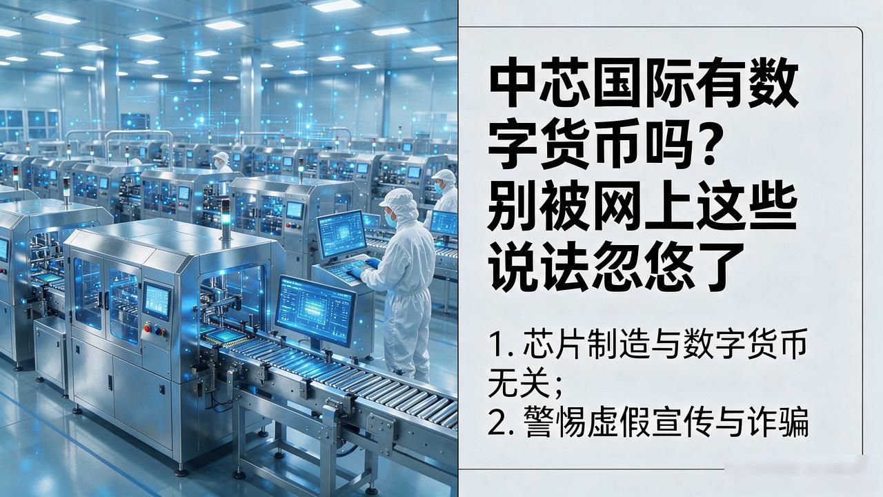 中芯国际是否发行加密货币_中芯国际与数字货币关系_中芯国际有数字货币吗